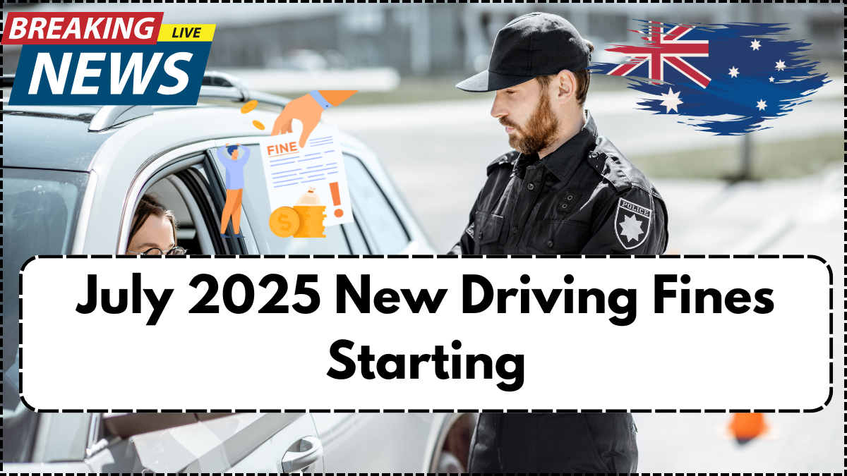 July 2025 New Driving Fines Starting – What Australian Drivers Need to Know