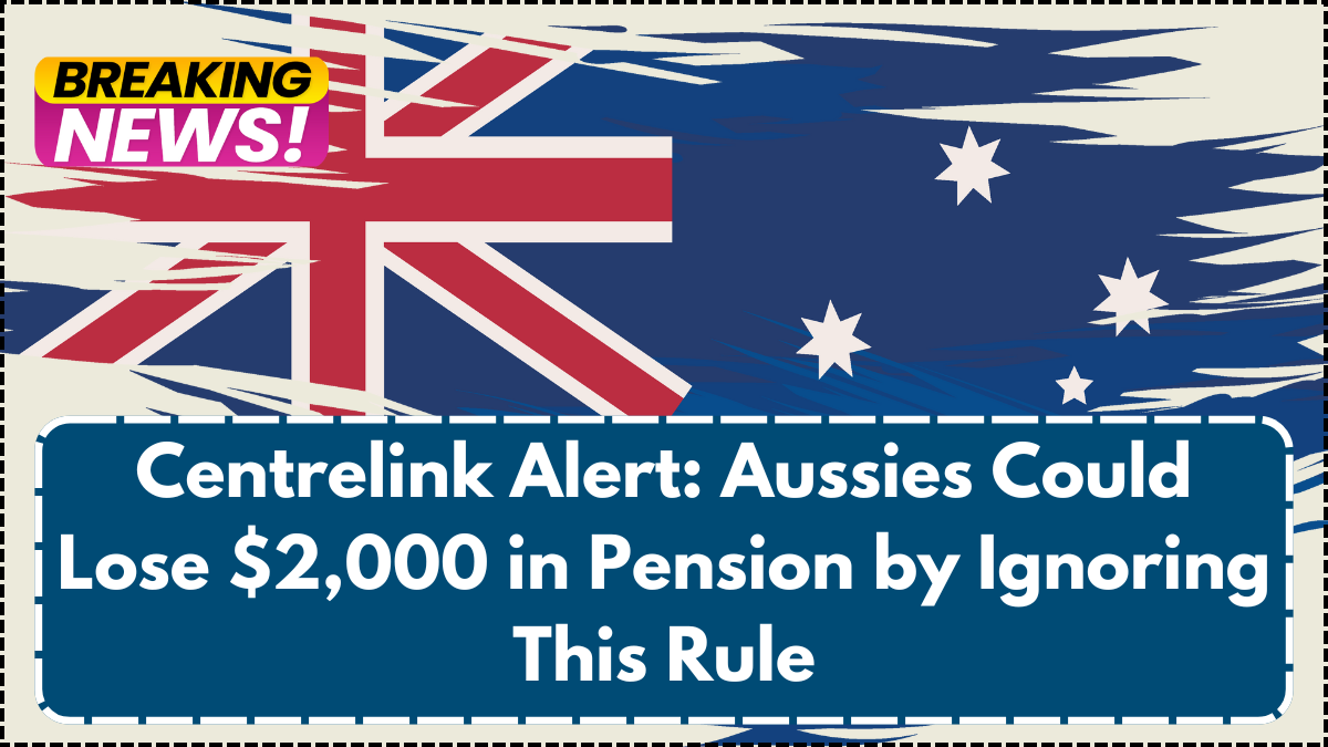 Centrelink Alert: Aussies Could Lose $2,000 in Pension by Ignoring This Rule