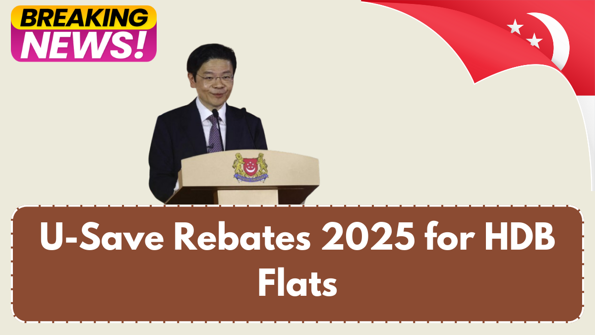 U-Save Rebates 2025 for HDB Flats – Updated Chart by Flat Type