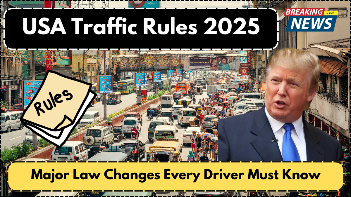 USA Traffic Rules 2025 – Major Law Changes Every Driver Must Know