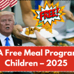 USDA Free Meal Program for Children – 2025 Summer Support Announced
