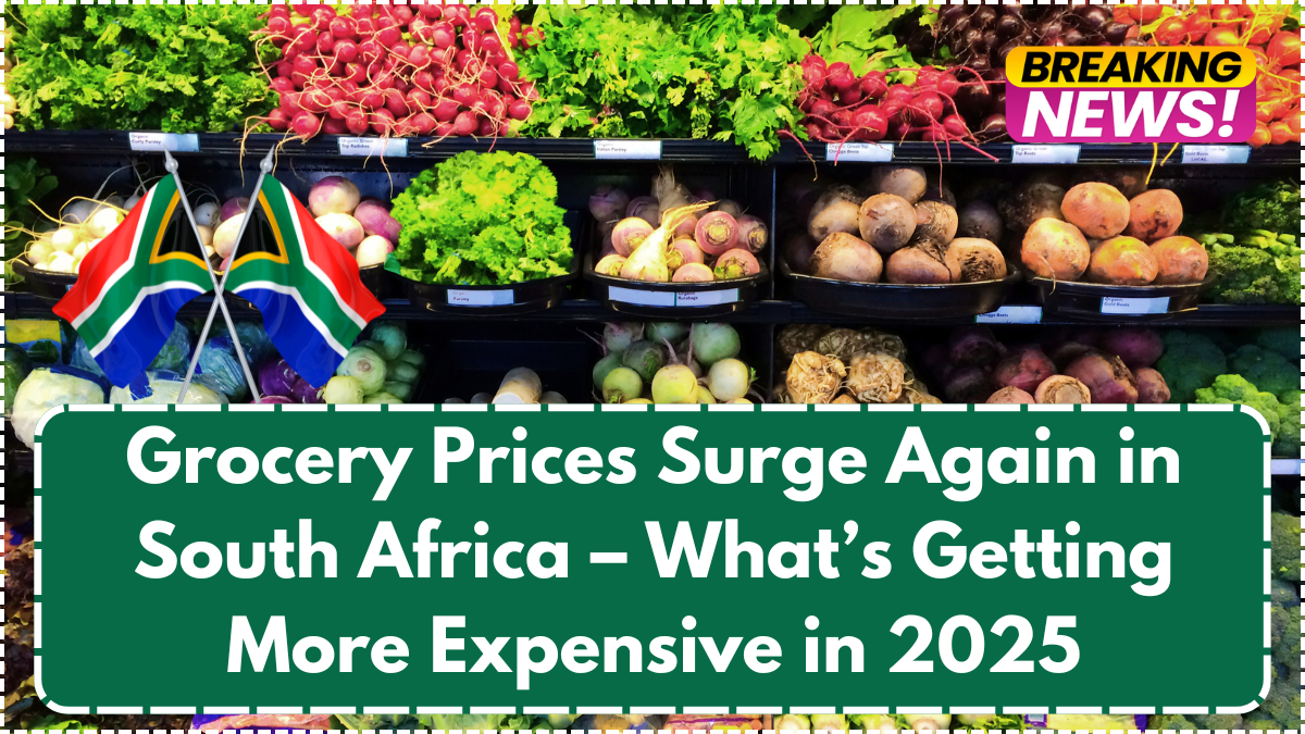 Grocery Prices Surge Again in South Africa – What’s Getting More Expensive in 2025