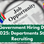 SA Government Hiring Drive 2025: Departments Still Recruiting