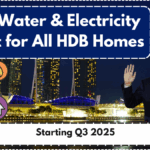 $150 Water & Electricity Credit for All HDB Homes – Starting Q3 2025