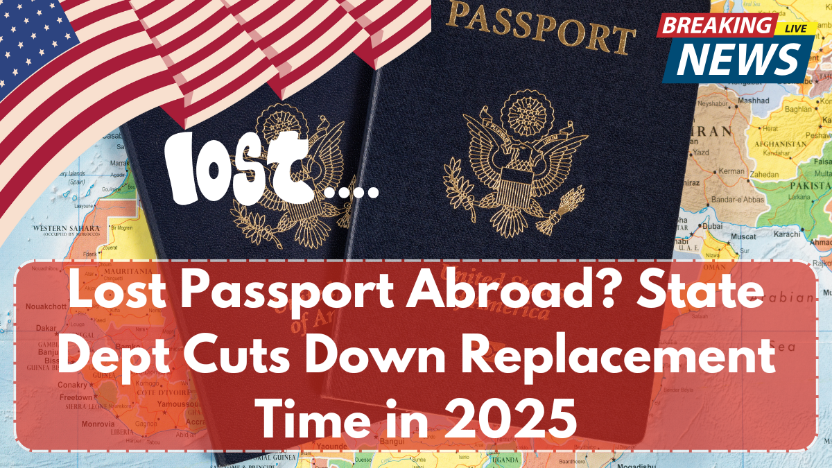 Lost Passport Abroad? State Dept Cuts Down Replacement Time in 2025