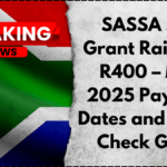SASSA SRD Grant Raised to R400 – May 2025 Payment Dates and Status Check Guide