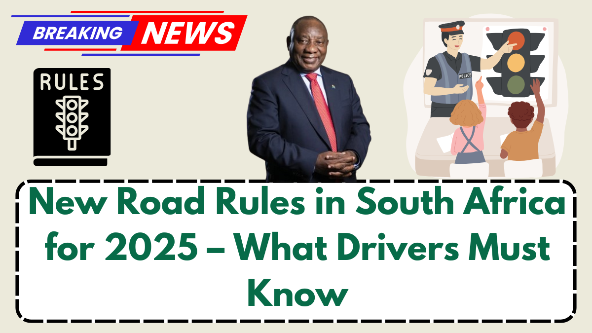 New Road Rules in South Africa for 2025 – What Drivers Must Know